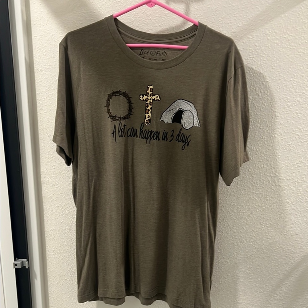 Olive Graphic T-Shirt